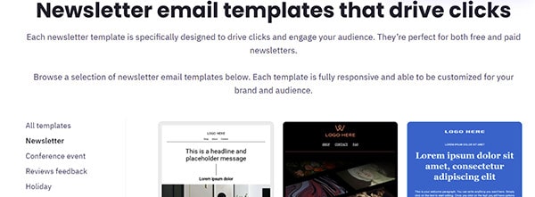 activecampaign newsletter templates